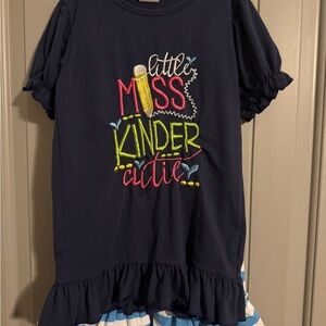 Navy Little Miss Kinder Cutie Set